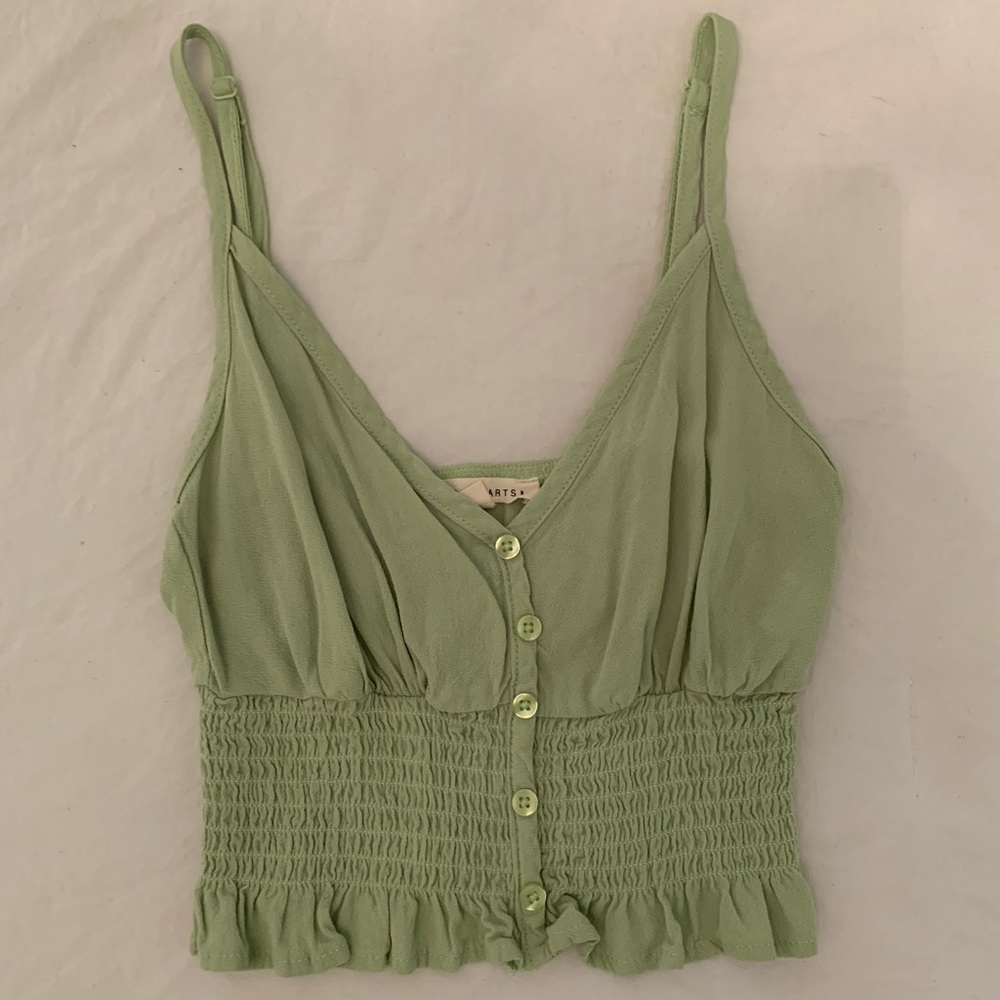 🍃BARELY WORN PacSun Cropped Tank Top